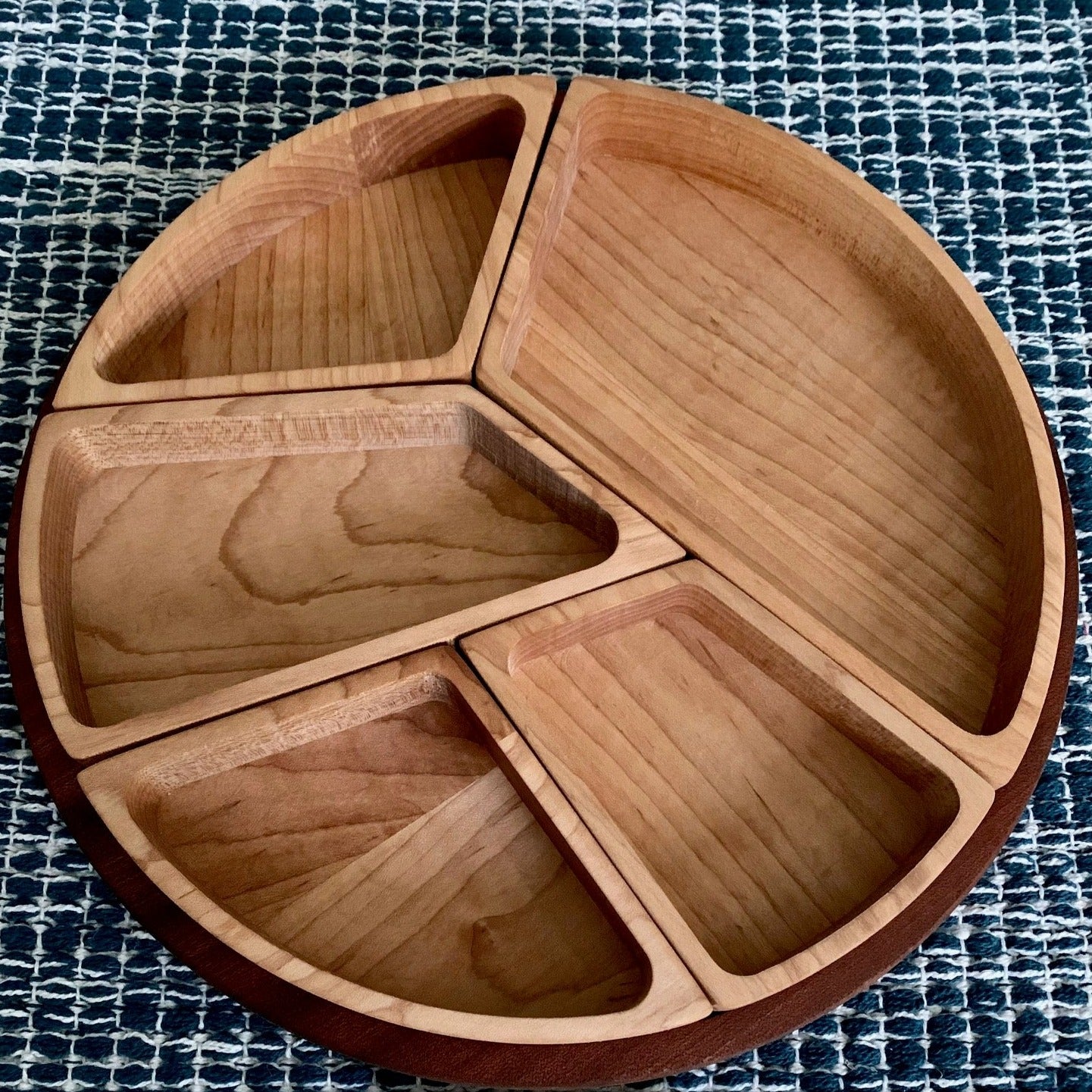 Puzzle tray made by Zwitch Woodworking