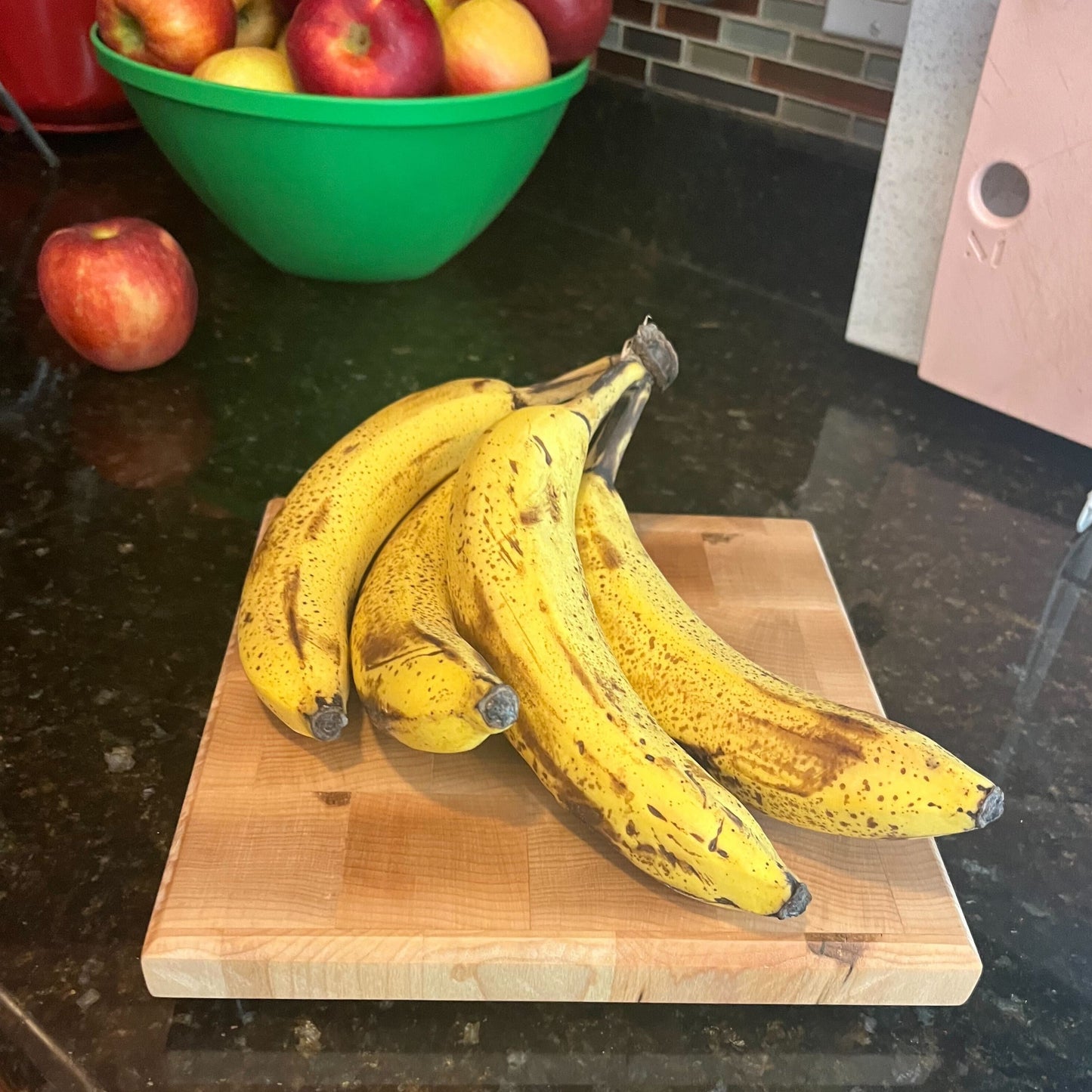 Small maple end-grain cutting board