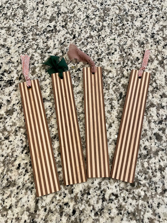 Hardwood bookmarks